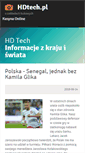 Mobile Screenshot of hdtech.pl