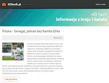 Tablet Screenshot of hdtech.pl