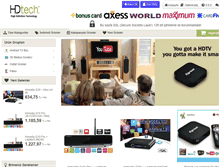 Tablet Screenshot of hdtech.com.tr